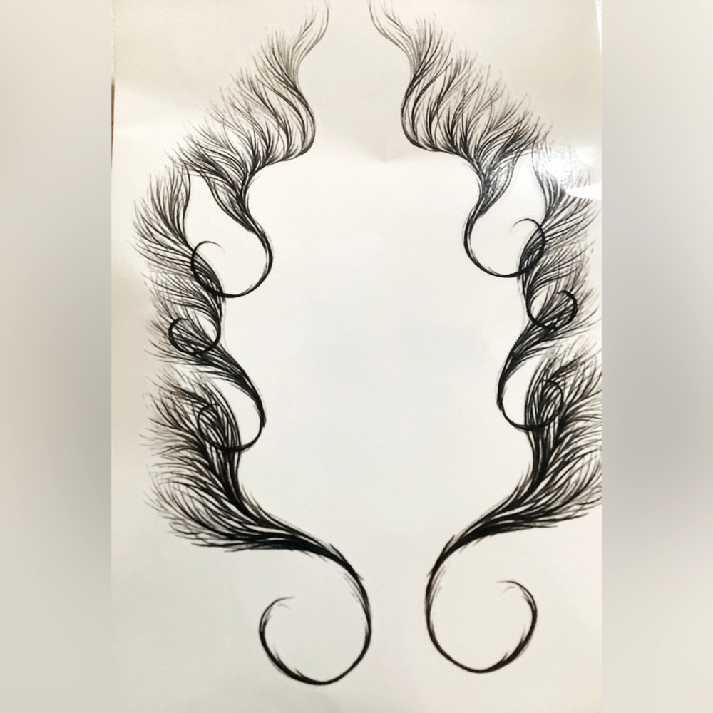 2pcs fake baby hair, quick and easy